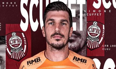 Cine este Simone Scuffet, noul portar al celor de la CFR Cluj cu 49 de meciuri în Serie A și Cupa Italie