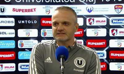 Erik Lincar crede că U Cluj putea obține mai mult în meciul cu FCSB: „Îmi pare rău că nu am marcat mai multe goluri”