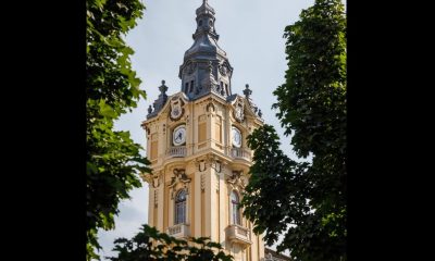 Imnul României se va auzi vineri din turnul Primăriei Cluj-Napoca