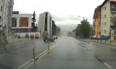 (Video) Cluj: „O piruetă aproape reușită”, pe Calea Turzii