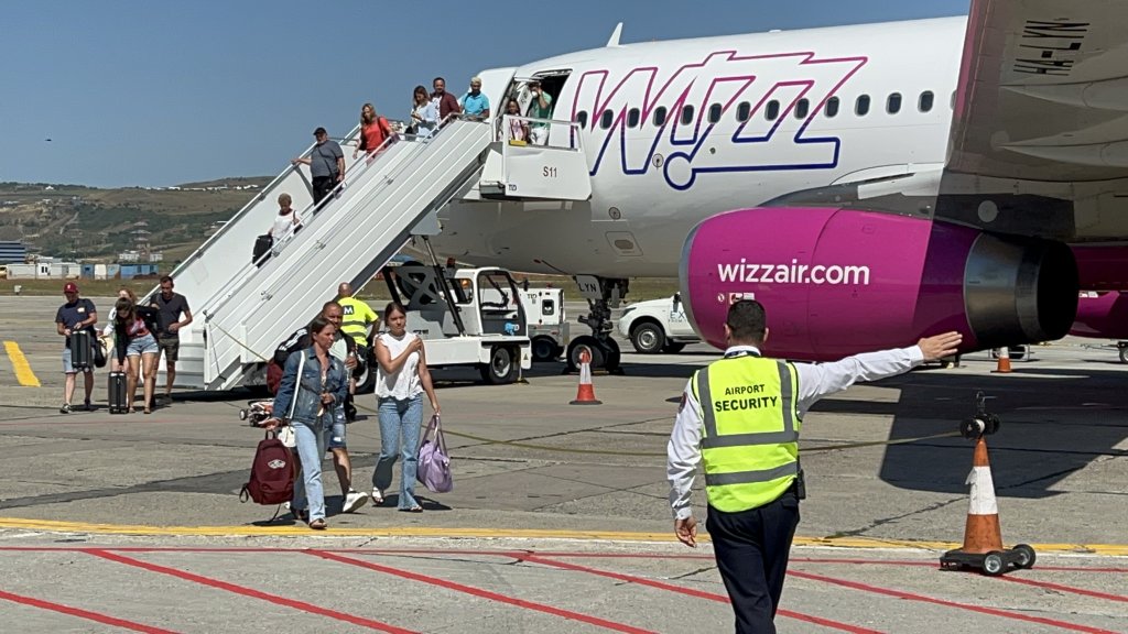 Baza Wizz Air de la Cluj a ajuns la 7 avioane. Ciceo: „Avem un nou record absolut”