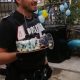 Bucurie mare pentru un copil de 4 ani! Polițiștii turdeni i-au făcut o surpriză de ziua lui