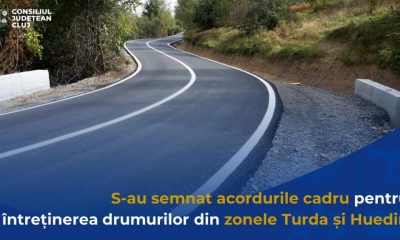 Se repară drumurile din Turda și Huedin