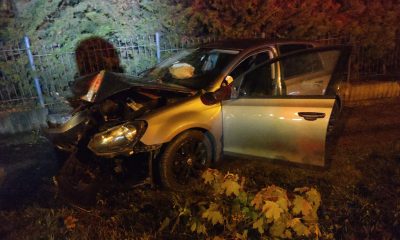 Cluj: Accident în miez de noapte pe Frunzișului 1