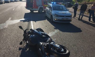 Motociclist lovit de mașină în Mănăștur