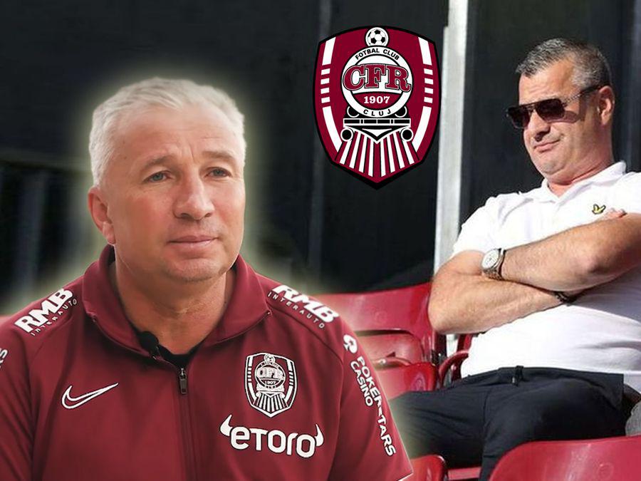 Patronul CFR Cluj îl ceartă public pe Dan Petrescu și anunță înlocuitorul antrenorului. „Noi doream Champions League sau Europa League, nu Conference League” 1