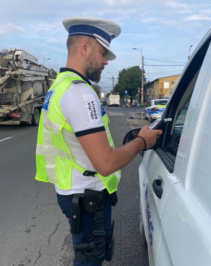 Poliția, acțiune „blitz” pe drumurile intens circulate din Cluj. Câte amenzi s-au dat în două ore