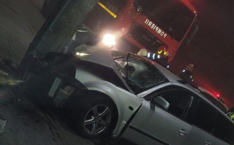 Cluj: Accident grav în Dej. Cinci tineri, prinși între fiarele mașinii 1