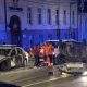 (Foto) Accident Cluj. Mașină răsturnată pe Calea Mănăștur. Trei persoane rănite 1