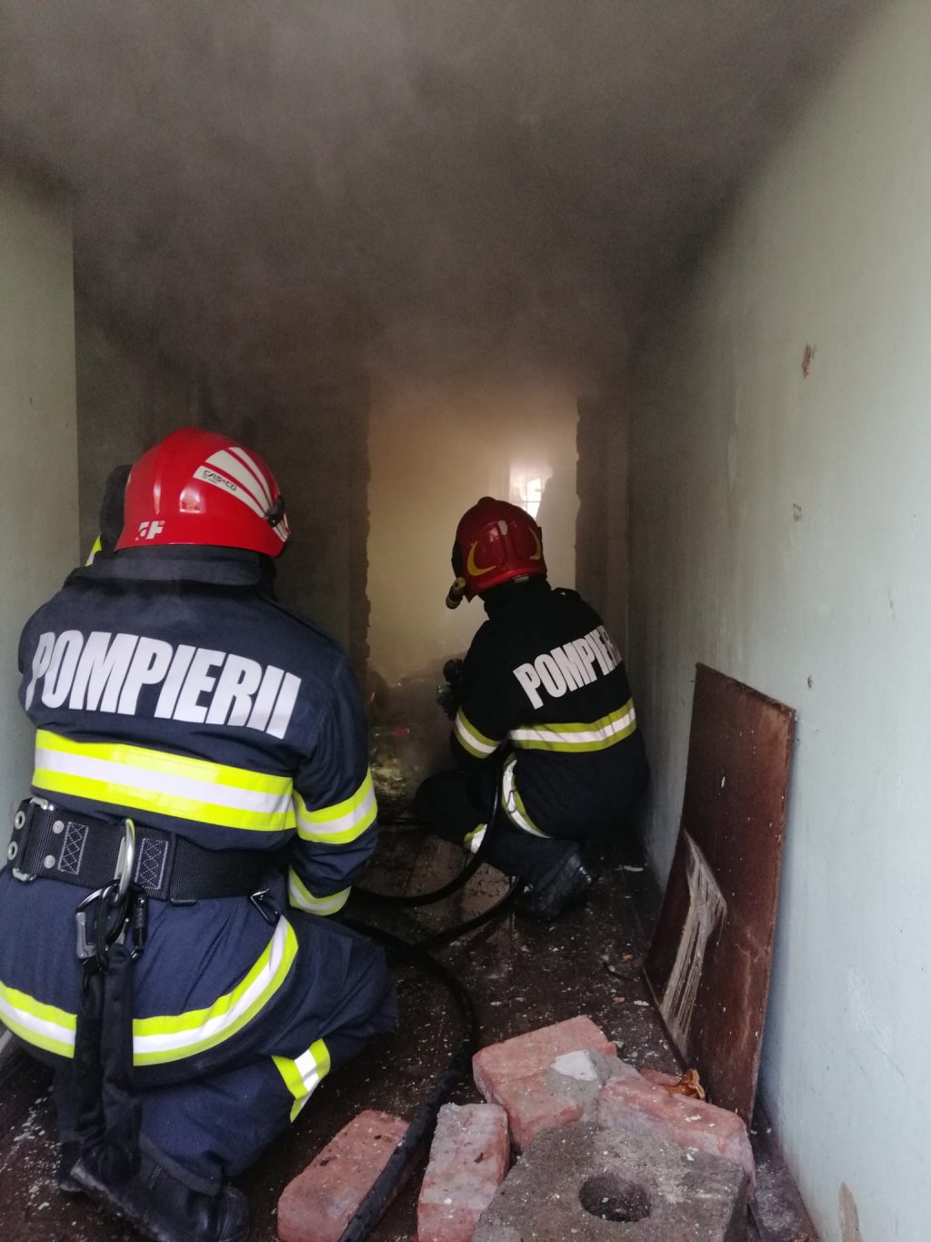 INCENDIU în centrul Clujului. A luat foc o casă pe Kogălniceanu