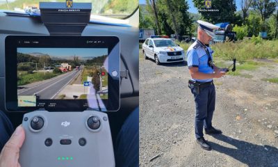 Român din Ungaria, rupt de beat la volan be Bulevardul Muncii / Polițiștii clujeni au prins vitezomanii cu drona. 9 permise luate