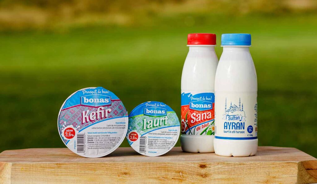 Bonas, producătorul clujean de lactate, intră în 70 de hipermarketuri din România 1