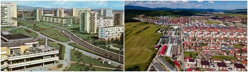 Cartiere comuniste versus suburbii capitaliste. Și Clujul are ghetou de LUX