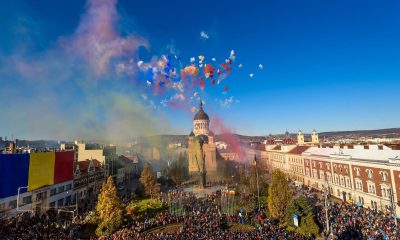 Clujul sărbătorește Ziua Națională a României. Defilare militară, regal folcloric, concerte, spectacol de artificii și drone. Programul complet