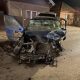 ACCIDENT cu 3 maşini făcute praf în Floreşti, după miezul nopţii: IPJ - Viraj fără acordare de prioritate. Floreştenii - Carnetul luat pe viaţă în caz de "liniuţe"
