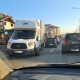 ACCIDENT în Baciu. O camionetă, blocată pe contrasens
