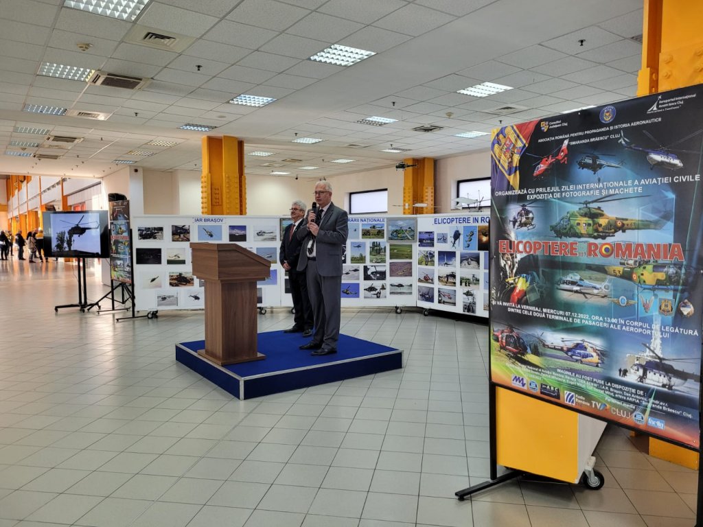 Aeroportul Internaţional Avram Iancu Cluj celebrează Ziua Internaţională a Aviaţiei Civile cu o expoziţie de fotografii şi machete inedite