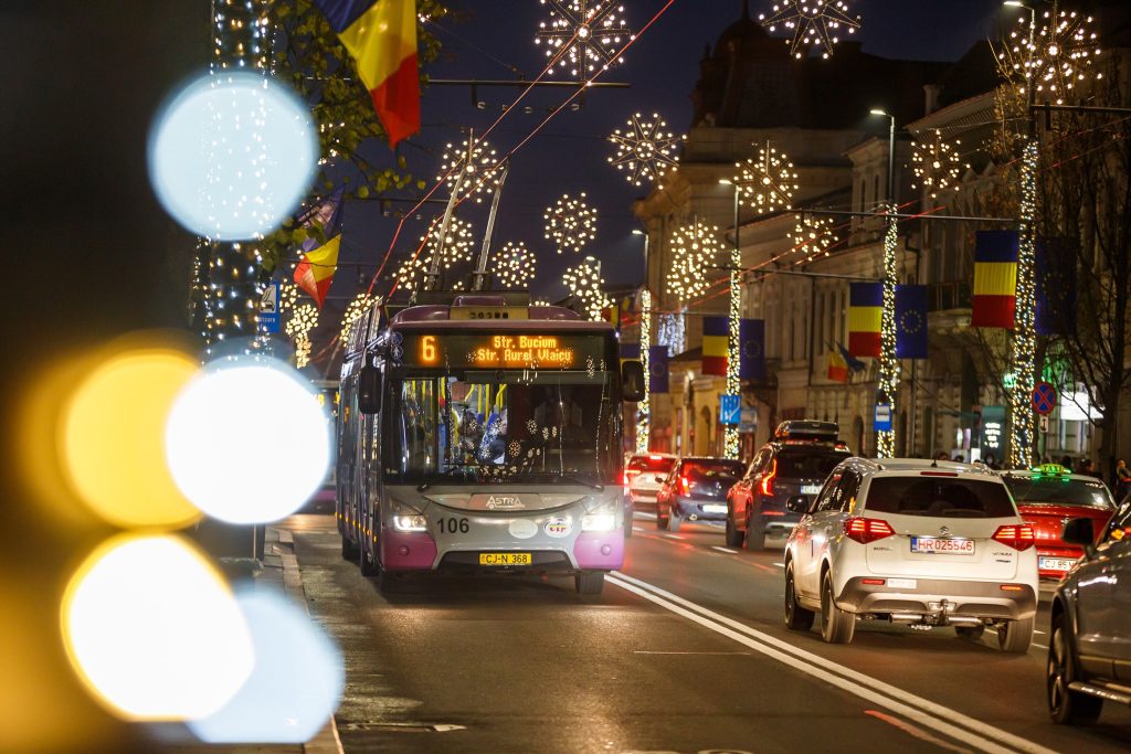 Cluj: Programul autobuzelor de Crăciun