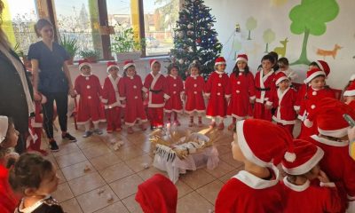 Moș Crăciun ajunge la centrele de zi pentru copiii ale Primăriei Cluj-Napoca