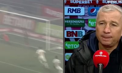 (Video) Faza care l-a scos din sărite pe Dan Petrescu și a dus la golul lui Hermannstadt: „Tu lași mingea în corner?”