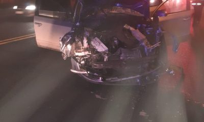 Accident Cluj: Impact între trei mașini în Dej. O tânără, transportată de urgență la spital