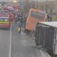 Accident cu autocar la Cluj! Intervine descarcerarea și SMURD-ul