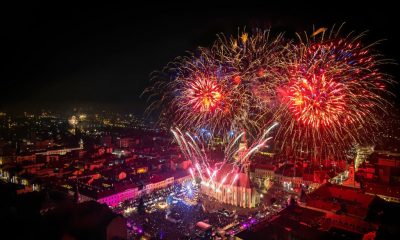 Clujul sărbătorește Unirea Principatelor Române. Concerte și spectacol de artificii în Piața Unirii