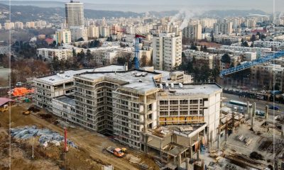 (Foto) Cluj: Noi imagini de pe șantierul viitorului sediu al Academia Națională de Muzică „Gheorghe Dima" 1