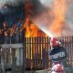 Incendiu în județul Cluj. Două case au luat foc în aceeași curte