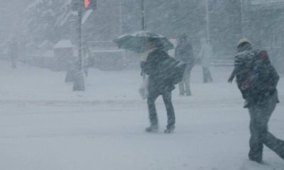 COD ROȘU de ninsoare, însoțită de vânt, la Cluj