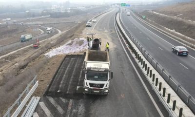 Care sunt cauzele alunecări de pe autostrada A10 Sebeș-Turda