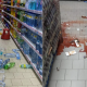 (Foto/Video) Imagini după cutremurul de 5,7 de astăzi. Alimentele și băuturile au căzut de pe rafturi