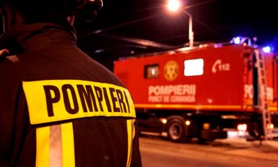 INCENDIU în Cluj. A luat foc o casă cu etaj astă noapte