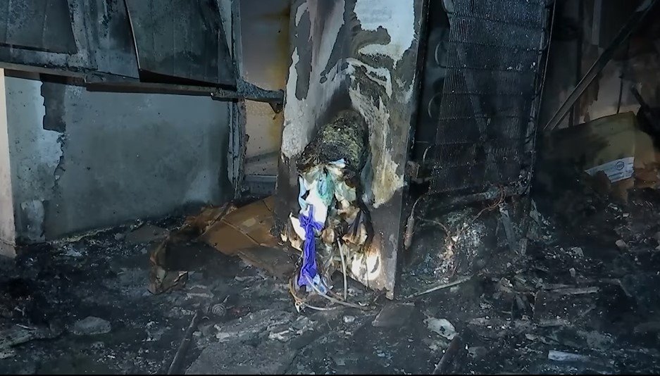 Imagini cu pagubele produse de incendiul, ce a cuprins un spital privat din Cluj-Napoca