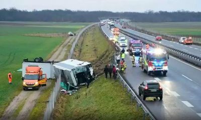 Mărturia unui pasager din autocarul accidentat în Slovenia. Trei români au murit şi patru sunt răniţi grav