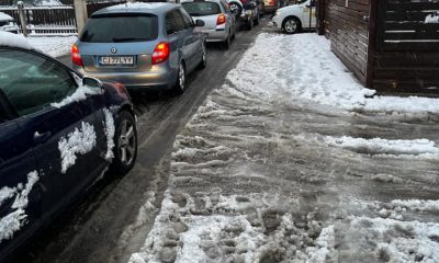 Probleme cu traficul în Florești. Zăpada „i-a luat prin surprindere”. Nici semafoarele nu funcționează 1