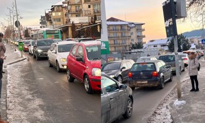 Traficul în Florești, din nou un coșmar: „De 25 minute autobuzul nu a înaintat nici un metru , nu zic de oameni care așteaptă in stație la -8 grade” 1