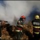 Incendiu puternic în județul Cluj. Pompierii s-au luptat mai bine de 4 ore cu flăcările care au păgubit tone de fân