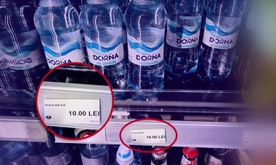 O banală sticlă de apă plată la 0,5l are un preț uriaș în Aeroportul din Cluj 1