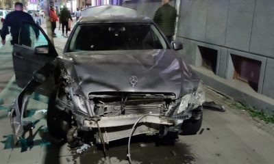 Accident în centrul Clujului. Două mașini avariate