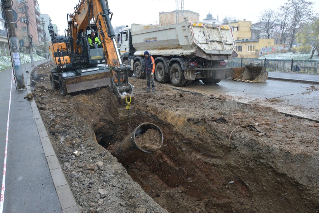 Dragalina este doar începutul. 100 de străzi din Cluj Napoca vor fi sparte în următorul an pentru înlocuirea conductelor de apă