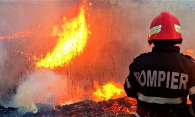 Incendiu la o casă din Câmpia Turzii. Flăcările au cuprins o parte din pod și horn