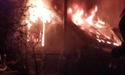 Incendiu la o casă din Cluj-Napoca, în noaptea de Înviere
