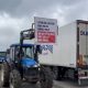Protest al fermierilor clujeni. Zeci de tractoarele au circulat cu viteză redusă pe DN1 Turda – Cluj
