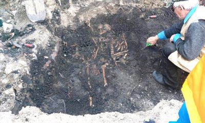 Schelete umane, descoperite în centrul oraşului Turda