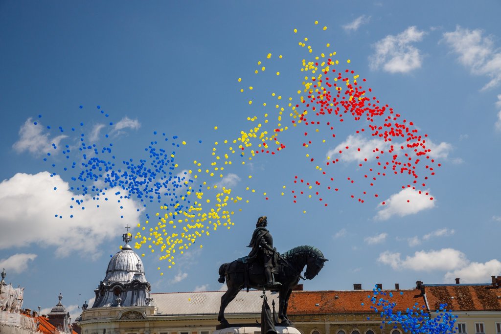 Ziua Europei și Ziua Independenței de Stat a României, sărbătorite la Cluj-Napoca. VEZI PROGRAMUL evenimentelor
