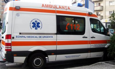 Accident rutier în Turda. Adolescent de 15 ani, transportat la spital