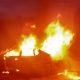 Cluj: O persoană a ars de vie după ce autoturismul hibrid în care se afla a luat foc 1
