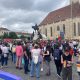 Marșul Cluj Pride. Peste 2.000 de persoane s-au adunat în Piața Unirii