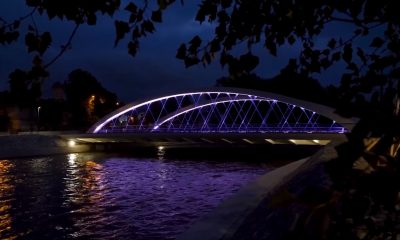 (Video) Cel mai nou pod din Cluj Napoca se deschide traficului zilele următoare